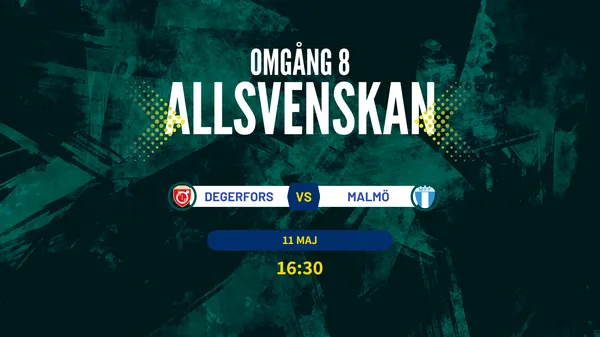 Inför Degerfors IF - Malmö FF | Omgång 8 | Allsvenskan