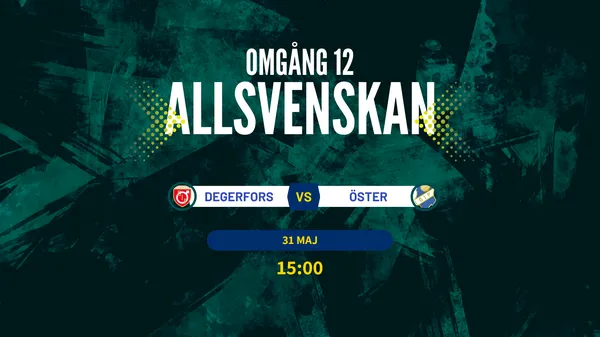 Inför Degerfors IF - Östers IF