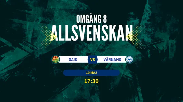 Inför GAIS - IFK Värnamo | Omgång 8 | Allsvenskan