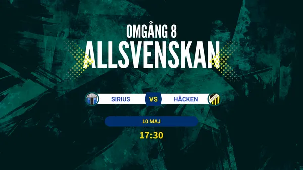 Inför IK Sirius - BK Häcken | Omgång 8 | Allsvenskan