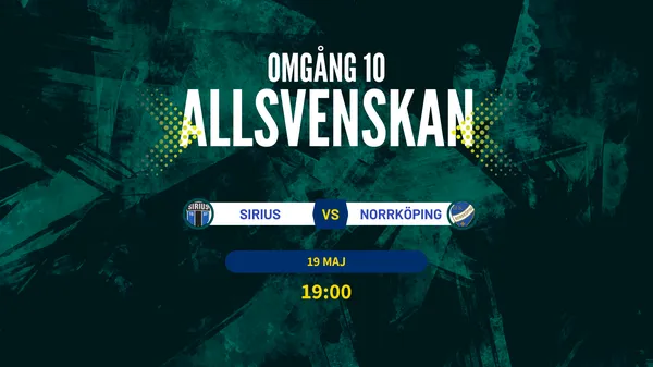 Inför IK Sirius - IFK Norrköping